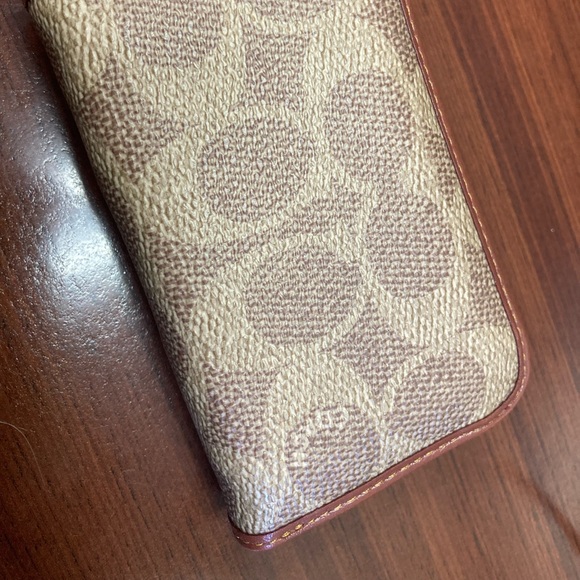 coach signature coated canvas polly crossbody and matching card wallet EUC $300 - Picture 12 of 13